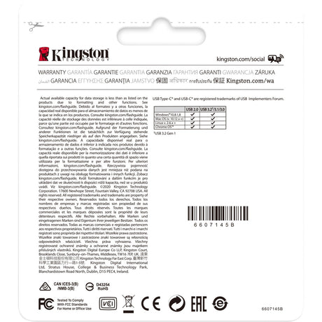 Kingston DataTraveler 70 256 Go