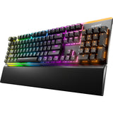 Soyez silencieux! Clavier de jeu mécanique RVB linéaire silencieux à montage léger (noir, disposition américaine (qwerty), linéaire silencieux, 100 %, argb, touches pbt à double prise)