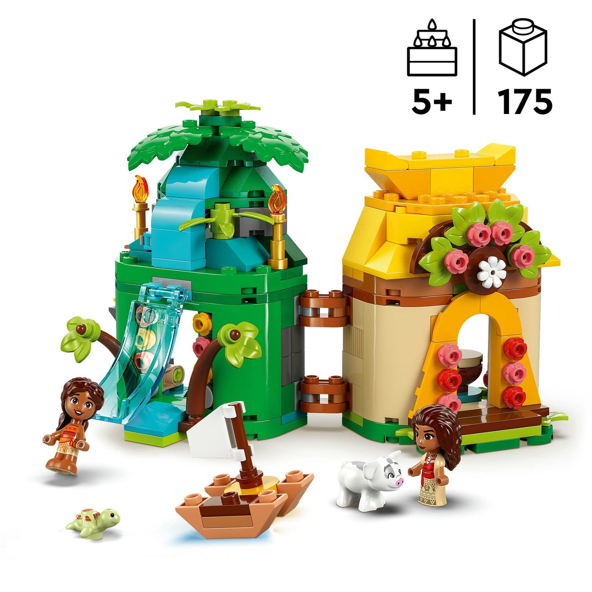 Lego Disney Princess 43260 L'île de jeu de Vaiana