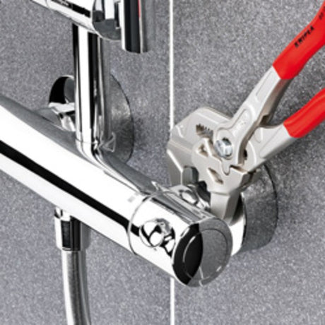 Knipex 86 03 250 pince-clé - 250 mm - chromée - largeur de clé jusqu'à 52 mm 2 pouces - revêtue de plastique