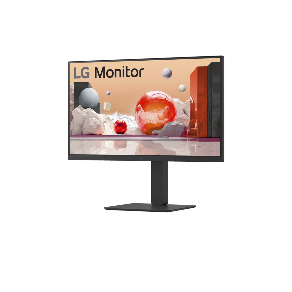Moniteur LG 27ba850 27 (noir, HDMI, display port, audio, LAN, USB-C, webcam)