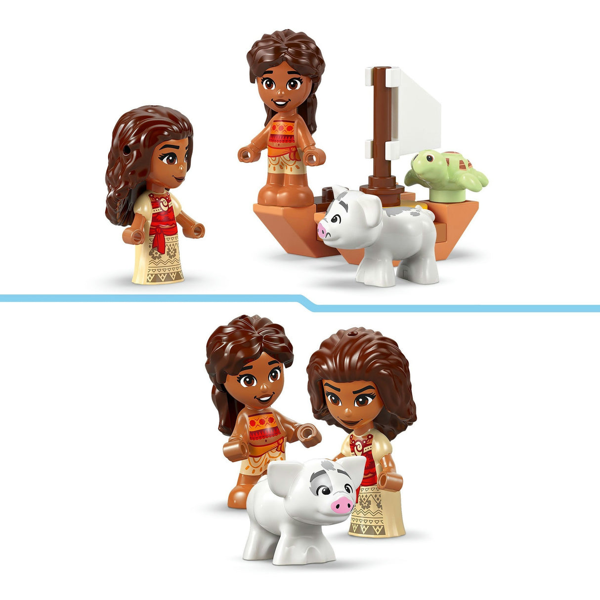 Lego Disney Princess 43260 L'île de jeu de Vaiana