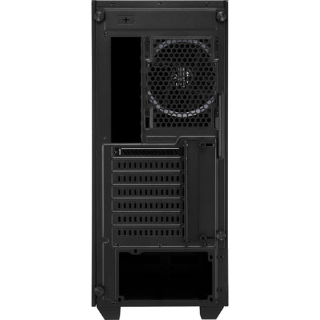 Boîtier tour midi Sharkoon rgb lit 100 (noir | 3x usb-a | rgb | fenêtre)