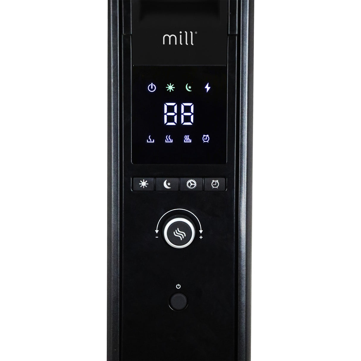 Radiateur d'huile de moulin ab-h1000dnblack