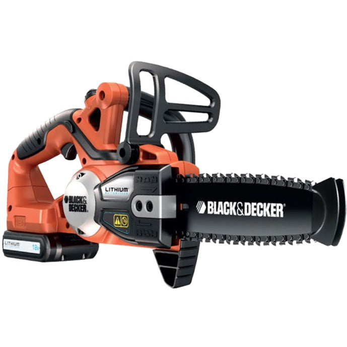 Tronçonneuse électrique à batterie Black+decker gkc1820l20 (orange noir, batterie incluse)