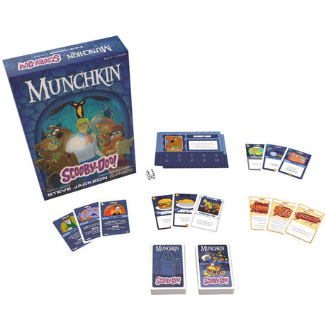 Réseau de joueurs européens Munchkin : jeu de cartes Scooby-Doo (anglais, 3 à 6 joueurs, 60 minutes, à partir de 10 ans)