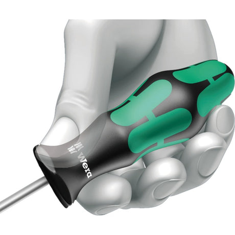 Wera 334 6 jeu de tournevis kraftform plus (noir vert, 6 pièces)