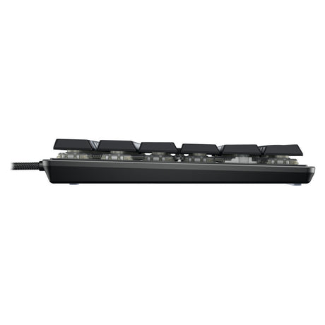 Cherry KC 500 MX LP TKL, clavier (noir, disposition américaine, MX Low Profile 2.0 Ivory, 80 % (TKL), LED blanche, touches PBT)