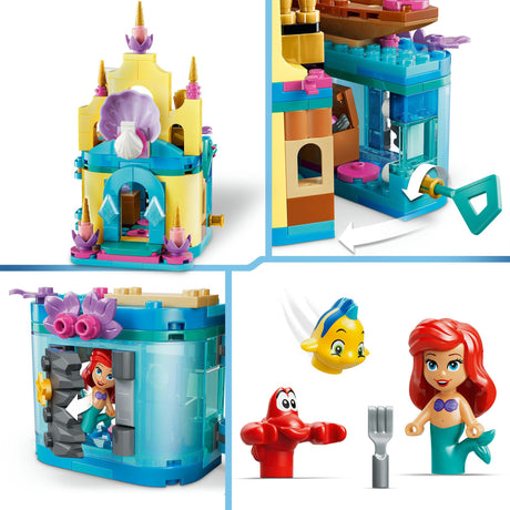 Lego Disney Princess 43285 Le mini palais magique d'Ariel