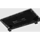 Clavier mécanique sans fil Iqunix zx75 côté obscur (noir, disposition américaine (qwerty), marron gateron, 75 %, LED RVB, remplaçable à chaud, pbt double prise, 2,4 GHz | Bluetooth 5.1 | USB-C)