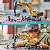 LEGO CITY 60420 Excavatrice jaune