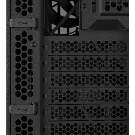 Asus proart pa401 - boîtier tour midi avec panneau en verre trempé (noir | 2x USB-A | 1x USB-C | verre trempé)