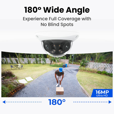 Caméra de sécurité Reolink p737-a (blanc, 4k uhd, 8mp, poe)