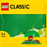 Plaque de construction Green Lego Classic 11023