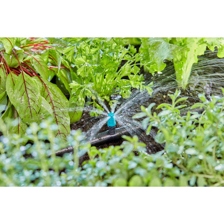 Arroseur Gardena pour petites surfaces (noir turquoise, 10 pièces)