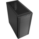 Boîtier tour midi Sharkoon m25-v (noir | 2x USB-A)