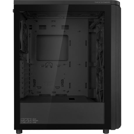 Asus proart pa401 - boîtier tour midi avec panneau en verre trempé (noir | 2x USB-A | 1x USB-C | verre trempé)