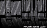 Unleazhed unscratch - film de protection de cadre vélo gravel bpg01 topolines blanc
