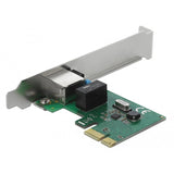 Delock Carte PCIe 1x adaptateur réseau Gigabit LAN