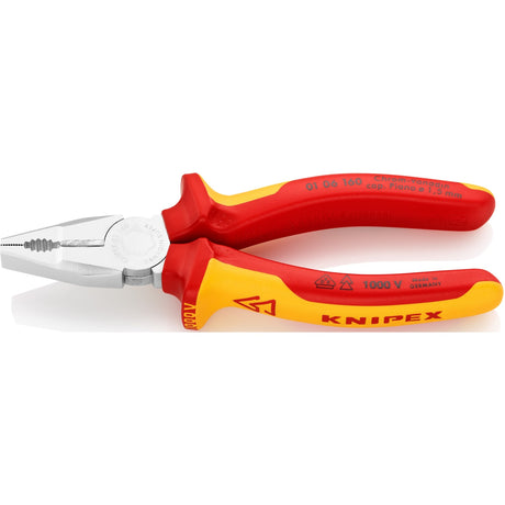 Knipex 01 06 160 pince universelle chrome vanadium 160mm vde