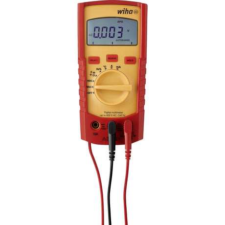 Multimètre numérique Wiha jusqu'à 600 V AC, CAT IV