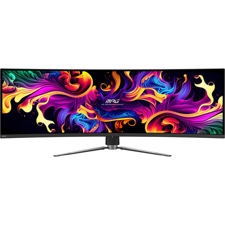 Moniteur de jeu ultra-large incurvé MSI MPG 491CQP QD-OLED 49 (noir, 2x HDMI, port d'affichage, 2x USB-A, USB-B, USB-C, 144 Hz)
