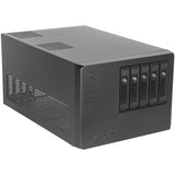 Boîtier mini tour Silverstone sst-cs351 (noir | 2x USB-A | 1x USB-C)