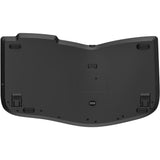 Kensington pro fit ergo kb675 eq tkl clavier rechargeable (noir, disposition ue (qwerty), membrane, 80% (tkl), bluetooth, 2.4 ghz)