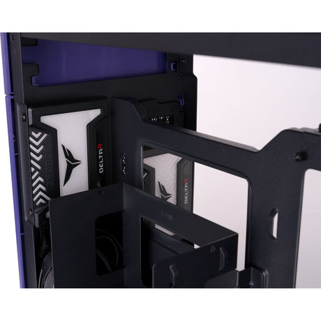 Boîtier mini tour Thermaltake tr100 future dusk (violet | 2x USB-A | 1x USB-C)