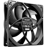 Soyez silencieux! pure ailes 3 ventilateurs de boîtier inversés (noir, 3 pièces, 120 x 120 x 25 mm, pwm)