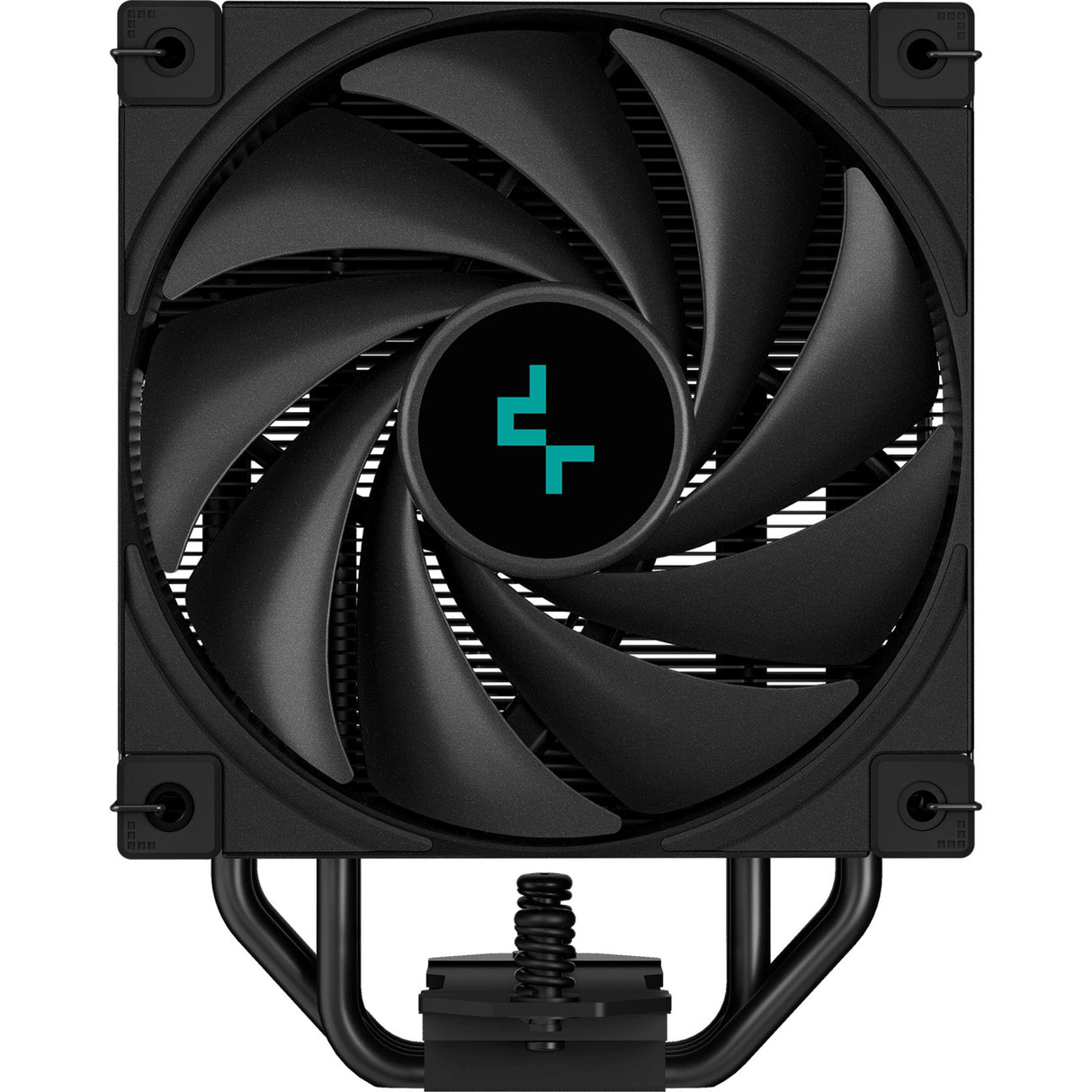 Deepcool AK400 Refroidisseur de processeur RVB numérique (noir, connecteur de ventilateur PWM à 4 broches)