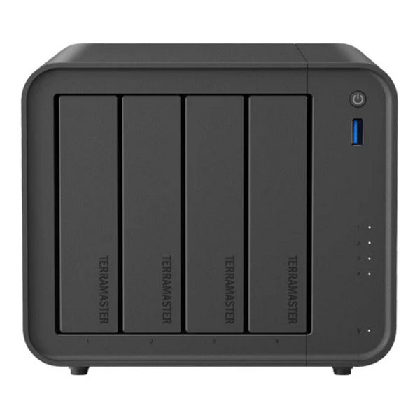 Terramaster f4-425 nas (noir, 1x 2,5GBE, HDMI, USB)