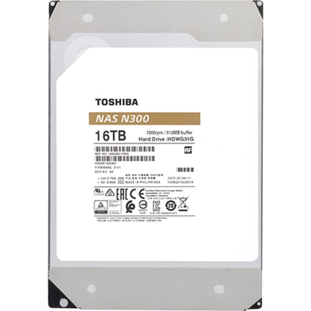 Disque dur Toshiba n300 10 To (SATA 6 Go)