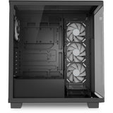 Boîtier tour midi Sharkoon Elite Shark CA500 (noir | 2x USB-A | 1x USB-C | RVB | verre trempé)