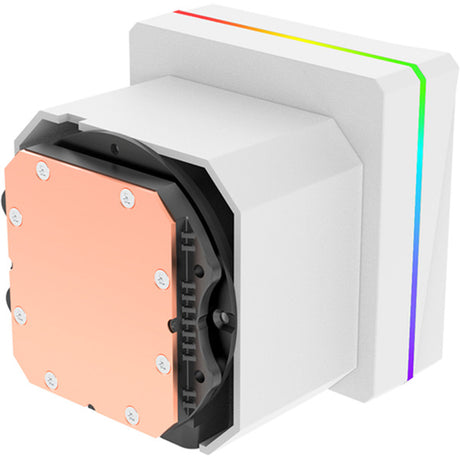 Thermaltake TH360-S V3 ARGB Sync AIO Refroidisseur liquide - Refroidissement par eau Snow Edition (Blanc)
