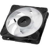 Ventilateurs de boîtier Arctic p12 pro a-rgb (noir, 3 pièces, 120 x 120 x 25 mm, pwm)