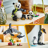 Lego Creator 31165 animaux sauvages : famille panda