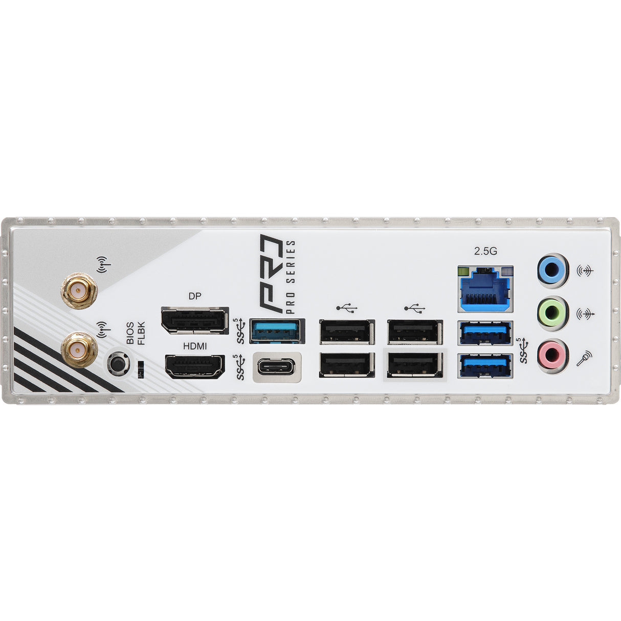 Carte mère Asrock A620AM Pro RS WiFi Socket AM5 (RAID, 2,5 Go-LAN, WLAN, BT, Son, µATX)