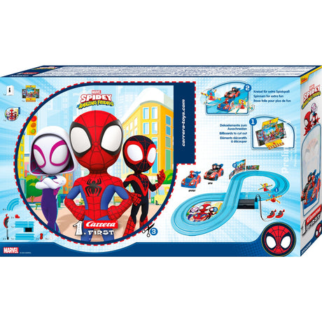 Carrera, première piste de course Spidey Web Spinners, 2,4 m