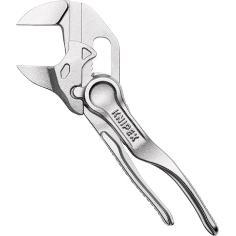 Pince à clé Knipex | longueur 100 mm envergure 21 mm | surface rugueuse imprimée chromée | 1 pièce - 86 04 100 - 86 04 100