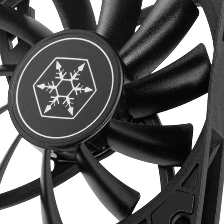 Ventilateur de boîtier Silverstone Air Slimmer 90 (noir, 92 x 92 x 15 mm, PWM)