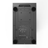 Boîtier tour midi Montech x3 mesh (noir | 3x USB-A | RVB | verre trempé)