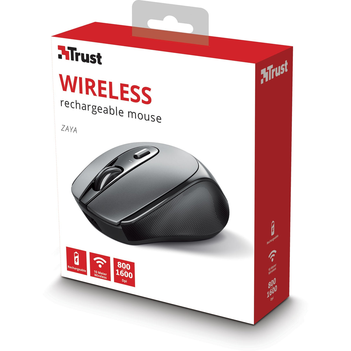 Faites confiance à la souris rechargeable sans fil Zaya