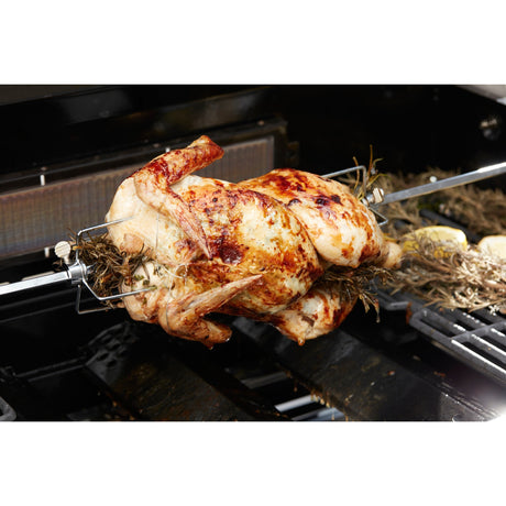 Tournebroche universel Barbecook avec moteur pour Magnus et Sies