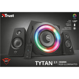 Trust GXT 629 Tytan RVB illuminé 2,1 Ensemble de haut-parleurs