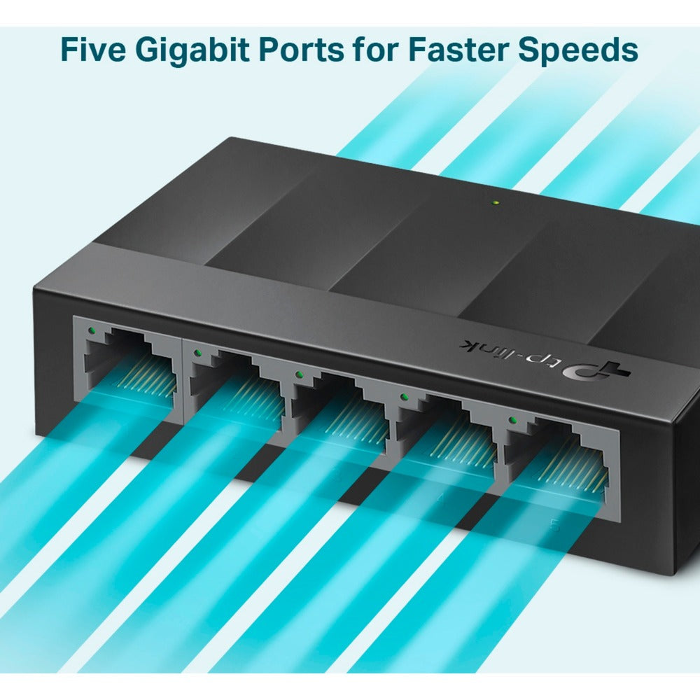 Commutateur Tp-link ls1005g (noir, non géré)