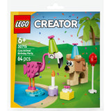 Lego 30715 sac d'anniversaire animal mignon | 10 pièces