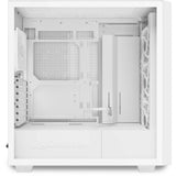 Boîtier tour midi Sharkoon rebel c70g rgb (couleur bois blanc | 2x usb-a | 1x usb-c | rgb | verre trempé)