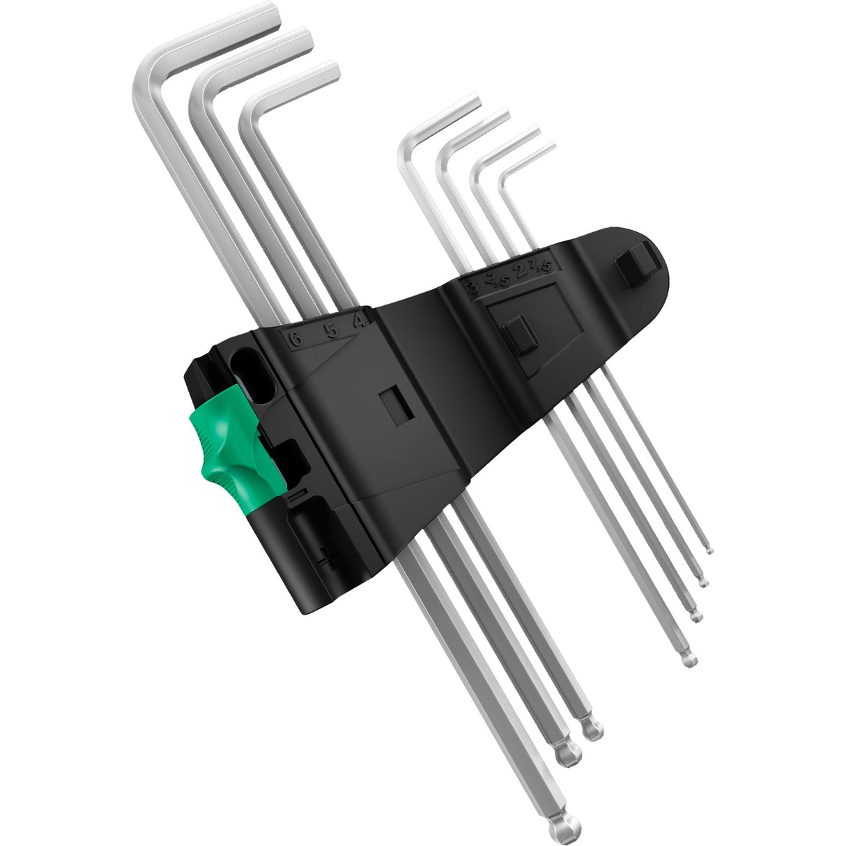 WAA 950 9 HEX-PLUS 1 SB SIFT KEYS Set, métrique, loin