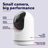 Trust ipcam-2700 360° beveiligingscamera (wit, 2.4 of 5ghz wifi)